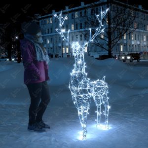 Световая фигура «Олень Ажур» (1,7м)