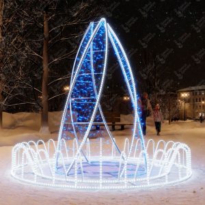 Светодиодный фонтан Пламя