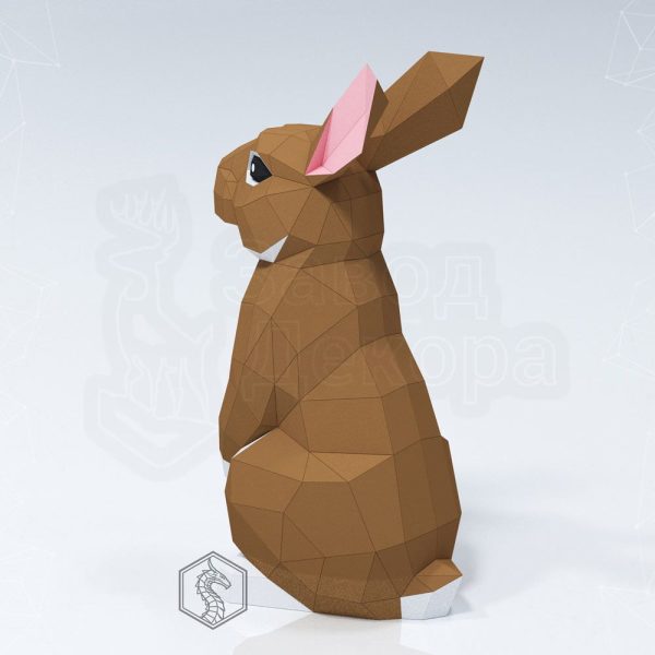 Полигональная фигура кролика Минск