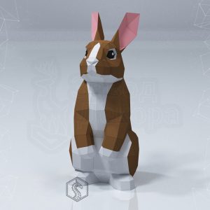 Металлическая фигура кролика