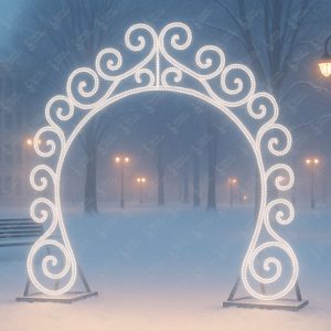Уличная дизайнерская арка