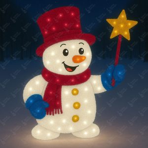 Фигура из мишуры Фокусник