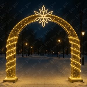 Купить уличную арку на новый год Беларусь